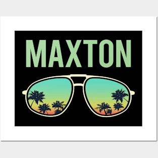 Cool Glasses - Maxton Name Posters and Art